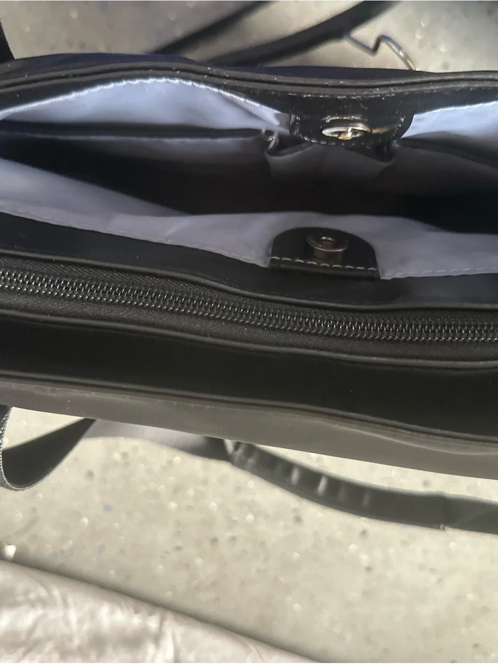 Black Laptop Bag - Minimal Utility Carryall